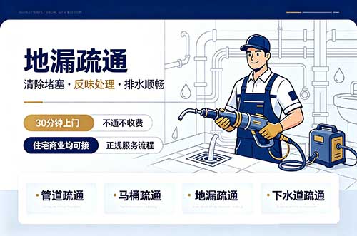 昭通地漏疏通